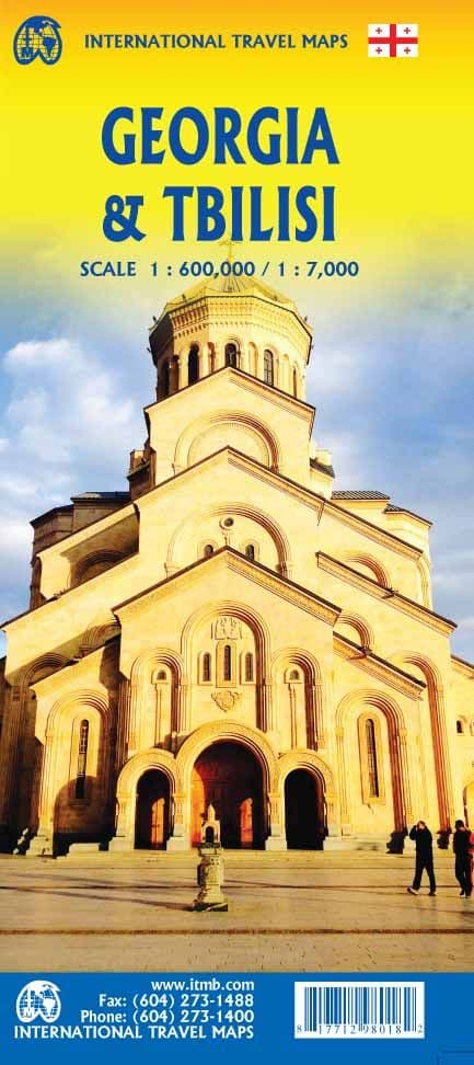 Georgia & Tbilisi Travel Map - ITM