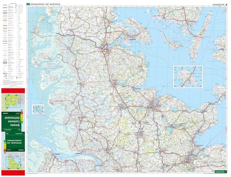 Germany Road 9 Map Set - F&B DSET