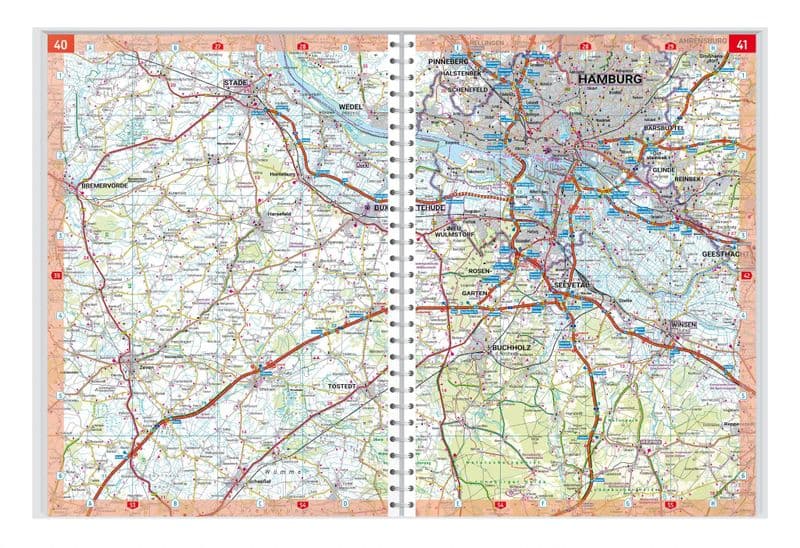 Germany Road Atlas - F&B