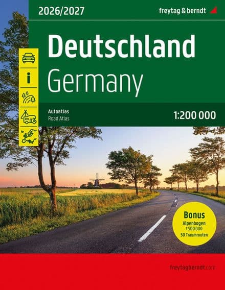 Germany Road Atlas - F&B