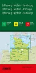 Germany Road Map 1 - Schleswig-Holstein / Hamburg