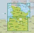 Germany Road Map 1 - Schleswig-Holstein / Hamburg