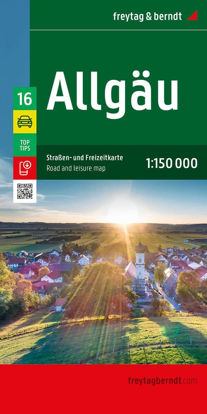 Germany Road Map 16 - Allgau
