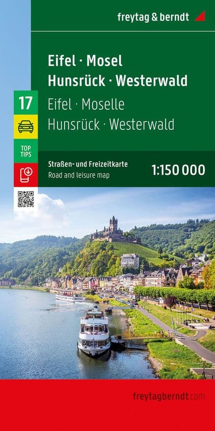 Germany Road Map 17 - Eifel - Moselle - Hunsrück - Westerwald