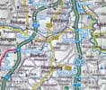 Germany South - Hallwag - 1:500,000