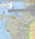 Gibraltar & Andalucia Travel Holiday Map