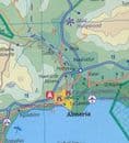 Gibraltar & Andalucia Travel Holiday Map