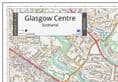 Glasgow Centre Street Map
