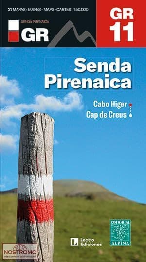 GR11 Senda Pirenaica - The Pyrenean Way - Map Pack - Cabo Higer to Cap de Creus