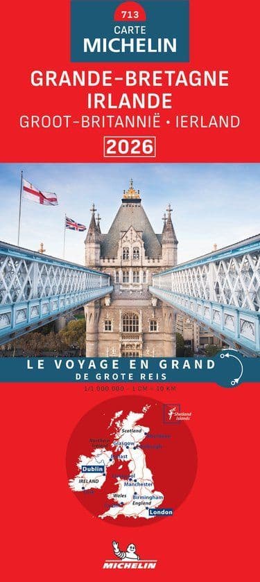 Great Britain & Ireland Michelin Map 713  - 2026
