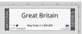 Great Britain Monochrome Wall Map 2025 - 68 x 101cm