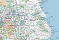 Great Britain - Planning Wall Map - With Your Company Logo - 88 x 129cm