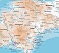Great Britain Topographic Wall Map incl Rivers - 2024 - 88 x 128cm