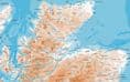Great Britain Topographic Wall Map incl Rivers - 2024 - 88 x 128cm