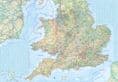 Great Britain Travel & Holiday Map - Folded