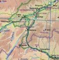 Great Britain Travel & Holiday Map - Folded