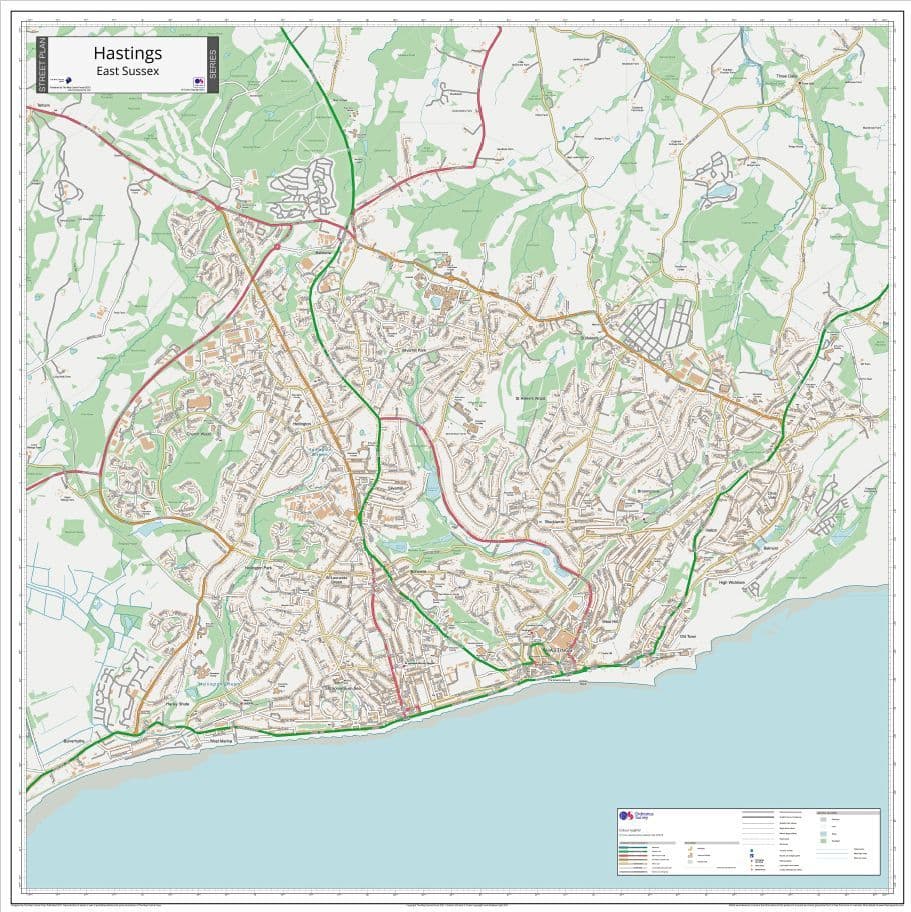 Hastings Street Map