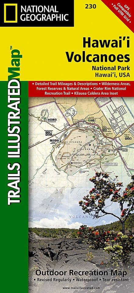 Hawai'i Volcanoes - Adventure Map - National Geographic