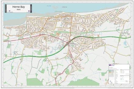 Herne Bay Street Map