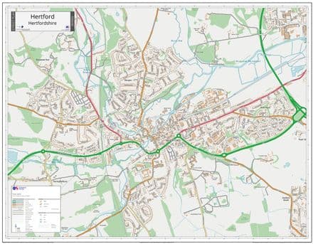 Hertford Street Map