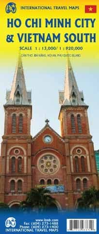 Ho Chi Minh City (Saigon) & Vietnam South - Travel Map - ITM