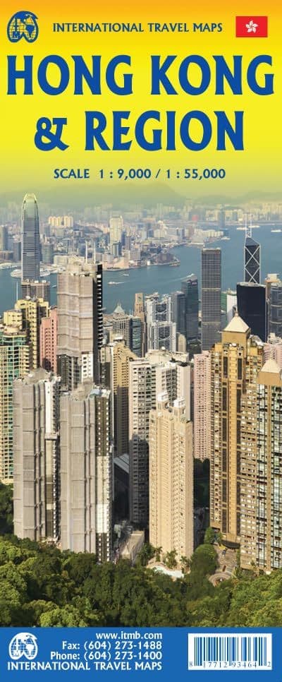Hong Kong & Region - Travel Map