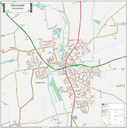 Horncastle Street Map - 2025