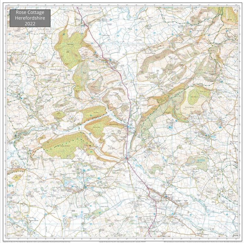 House Warming Wall Map