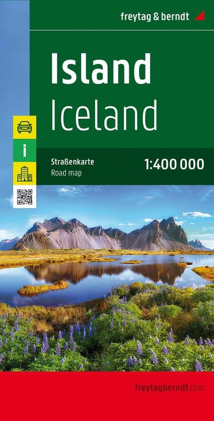Iceland F & B Map 1:400,000