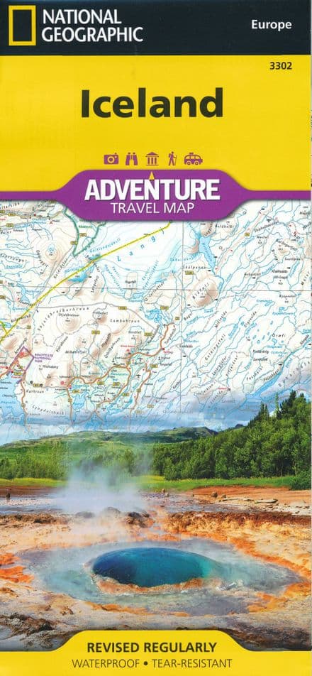 Iceland - National Geographic Adventure Map