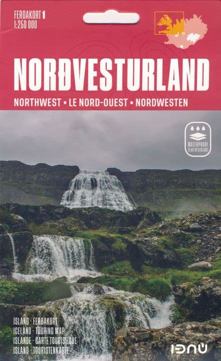 Iceland - North West - 1:250,000 - Ferdakort - Map 1
