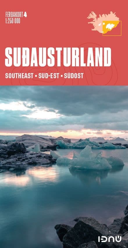 Iceland - South East 1:250,000 - Ferdakort - Map 4