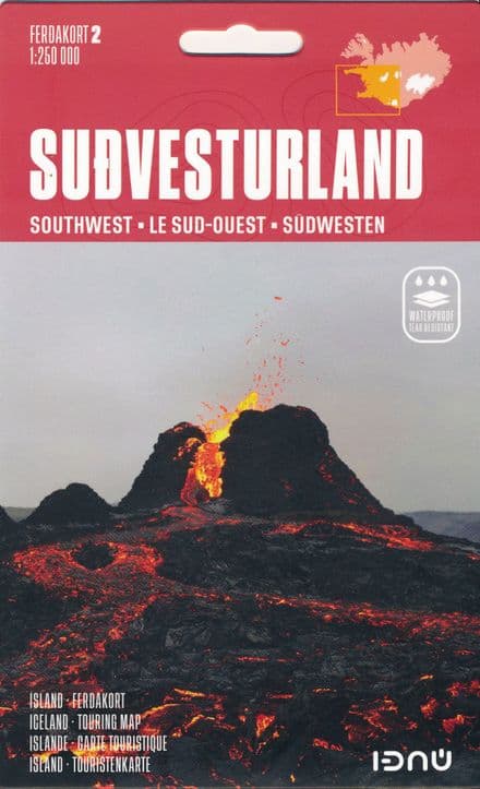 Iceland - South West 1:250,000 - Ferdakort - Map 2