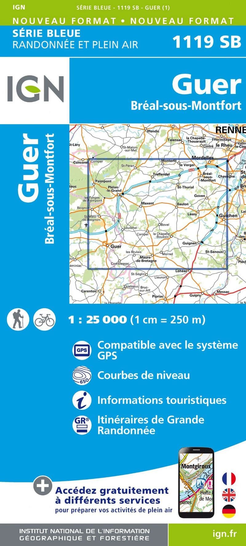 IGN 1119 SB - GUER BRÉAL-SOUS-MONTFORT