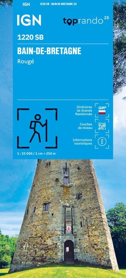 IGN 1220 SB - Bain-De-Bretagne Rouge