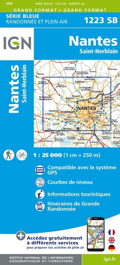 IGN 1223 SB - Nantes St-Herblain
