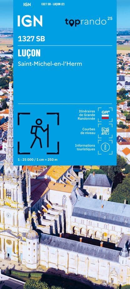 IGN 1327 SB - Luçon / St-Michel-en-l'Herm