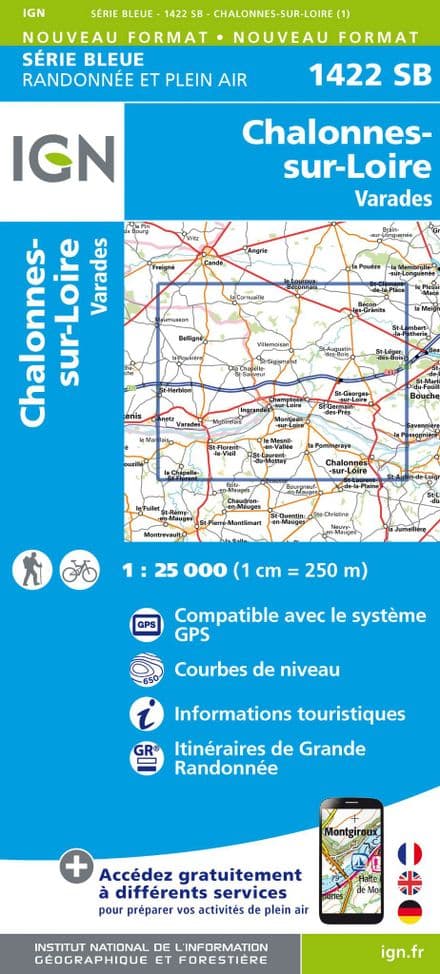 IGN 1422 SB - Chalonnes-Sur-Loire - Varades