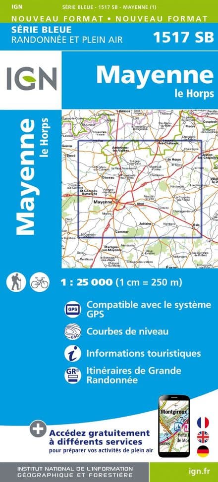 IGN 1517 SB - Mayenne / Le Horps