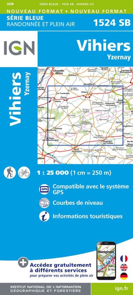 IGN 1524 SB - Vihiers Yzernay