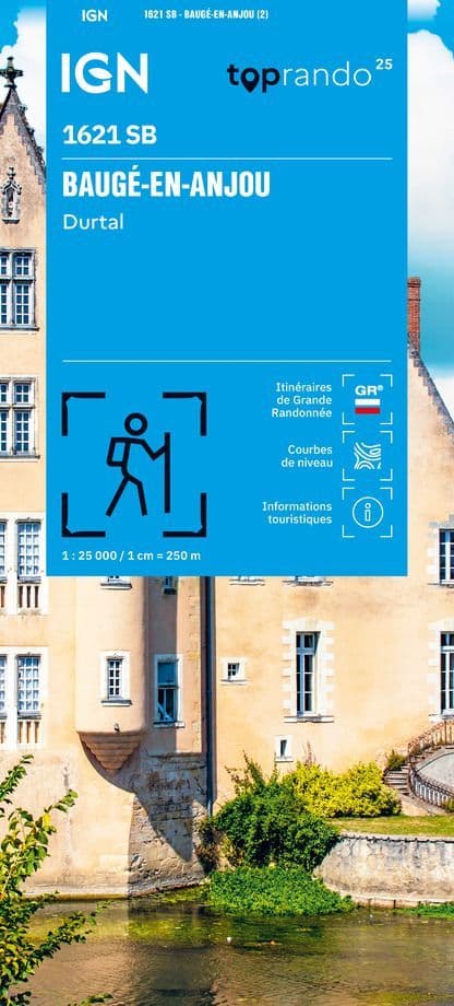 IGN 1621 SB - Bauge-en-Anjou / Durtal