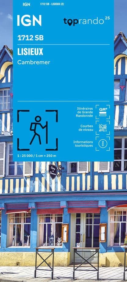 IGN 1712 SB - Lisieux / Cambremer