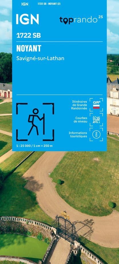 IGN 1722 SB  - Noyant / Savigne-Sur-Lathan