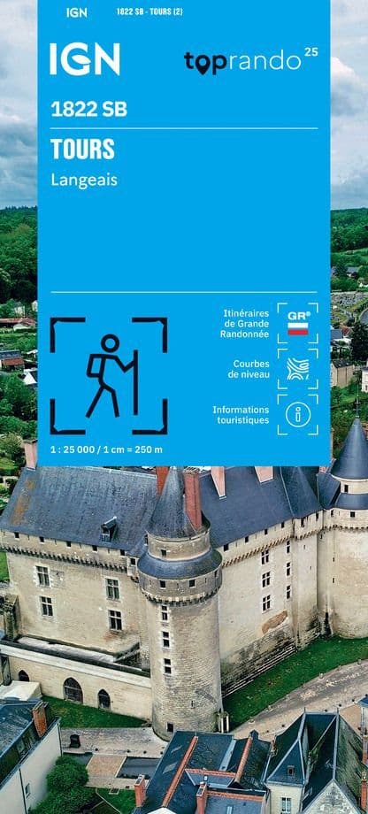 IGN 1822 SB - Tours / Langeais