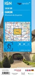 IGN 1838 SB - Cancon / Miramont-de-Guyenne