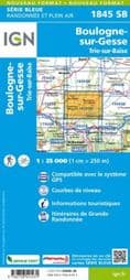 IGN 1845 SB - Boulogne-Sur-Gesse / Trie sur Baise