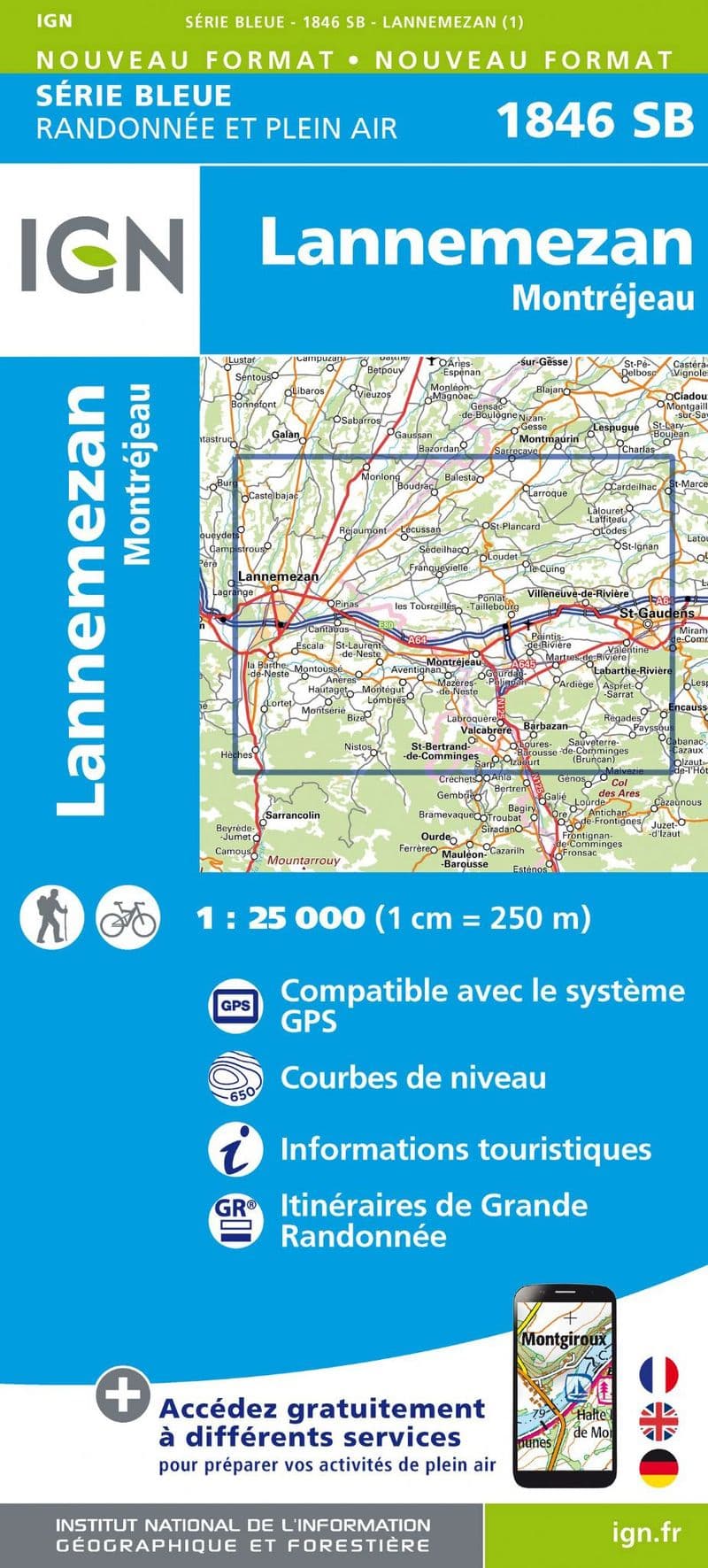 IGN 1846 SB - Lannemezan / Montrejeau