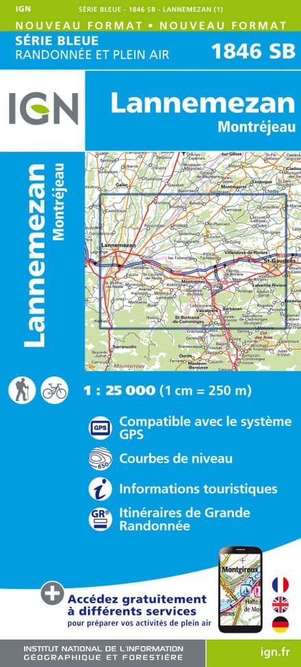 IGN 1846 SB - Lannemezan / Montrejeau