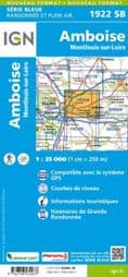 IGN 1922 SB - Amboise / Montlouis sur Loire