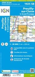 IGN 1925 SB - Preuilly-sur-Claise / le Grand-Pressigny